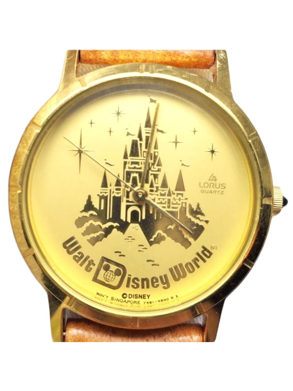 Rare Vintage Disney X Lorus Gold-Tone Watch